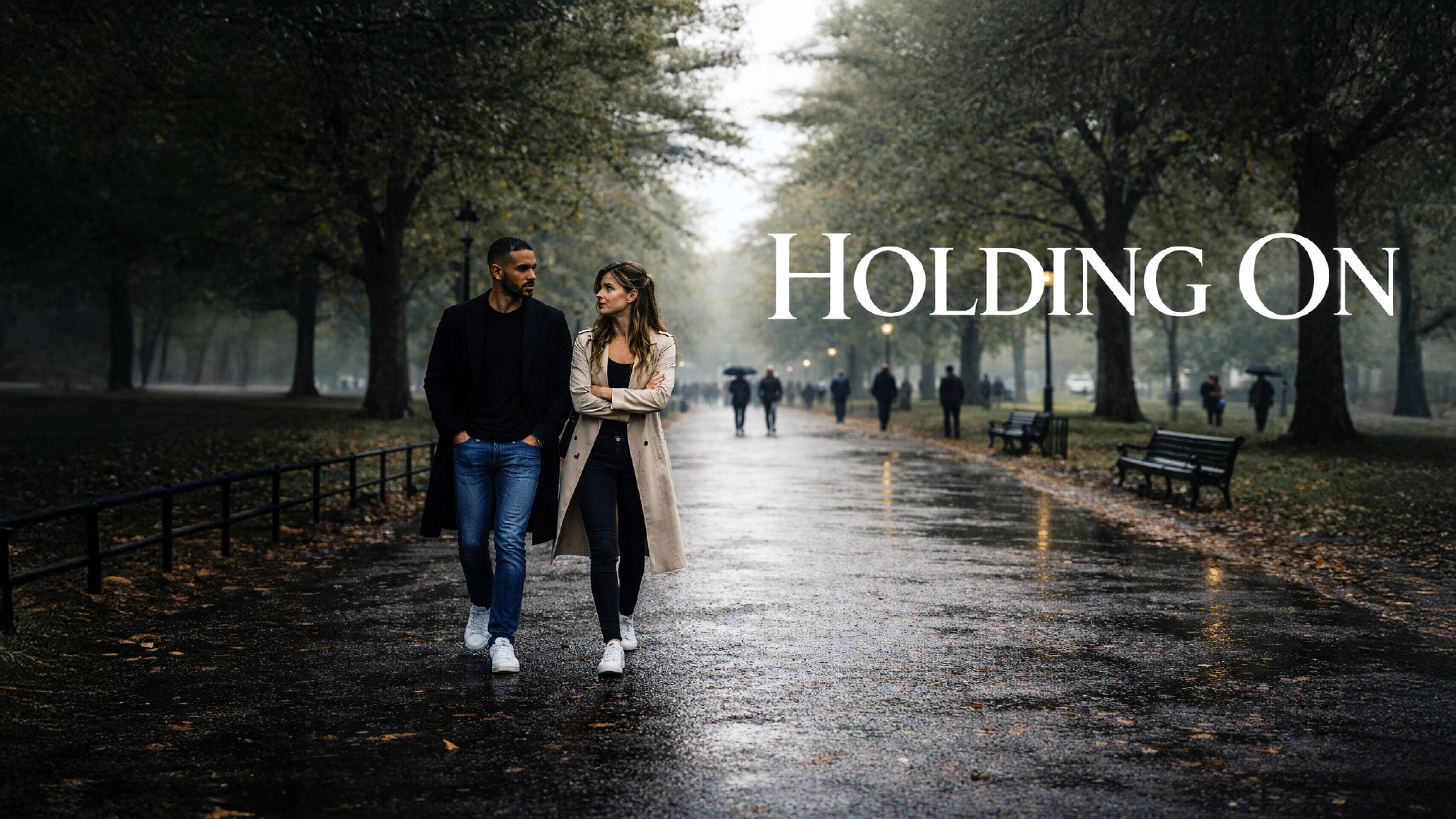 Holding On key art